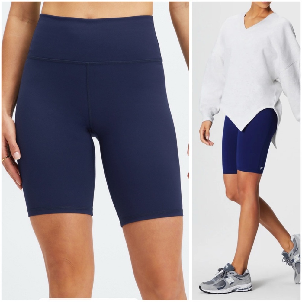 Fabletics Navy Define Powerhold High-Waisted 9'' … - image 1